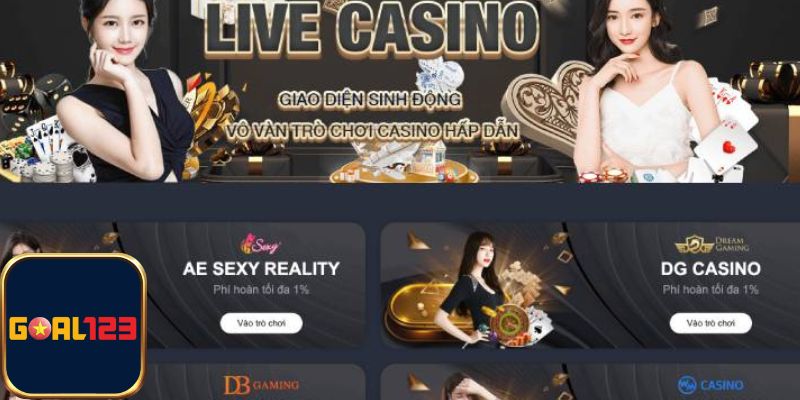 3 đối tác uy tín có mặt tại sảnh live casino hàng đầu hiện nay
